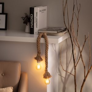 Hanglamp | Batterijen | 2 lampen | 1 meter | woonkamer | eetkamer | Kumba | slaapkamer-70702-9