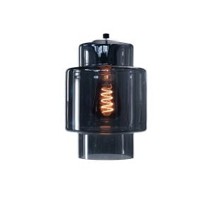 Moderno - Hanglamp - E27 - 16 x 16  x 31cm - Rook