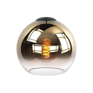 Highlight - Fantasy Globe - Hanglamp - E27 - 25 x 25  x 25cm - Gouden