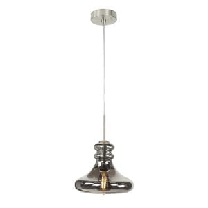 Highlight - Astoria - Hanglamp - E14 - 10 x 10  x  130cm - Nikkel
