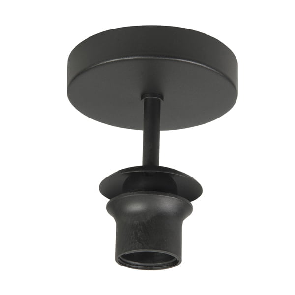 Highlight - Fantasy Apple - Plafondlamp - E27 - 12 x 12  x 10cm - Zwart