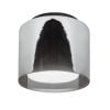 Highlight - Ice - Plafondlamp - E27 - 22.5 x 22.5  x 19.5cm - Zwart