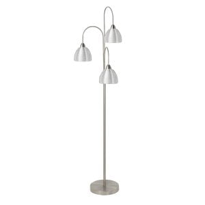 Highlight - Whires - Vloerlamp - E27 - 28 x 28  x 183cm - Zilver