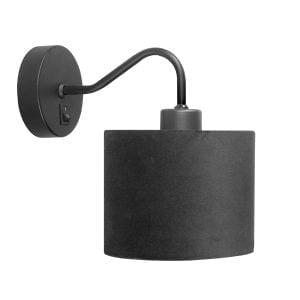 Highlight - Collo - Wandlamp - E27 - 10 x 10  x 27cm - Zwart