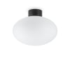 Ideal Lux - Clio - Plafondlamp - Aluminium - E27 - Zwart-148878-10