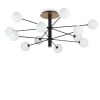 Ideal Lux - Cosmopolitan - Plafondlamp - Metaal - G9 - Zwart-273709-10