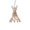 Ideal Lux - Driftwood - Hanglamp - Hout - E27 - Bruin-129600-10