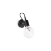 Ideal Lux - Edison - Wandlamp - Metaal - E27 - Zwart-148908-10