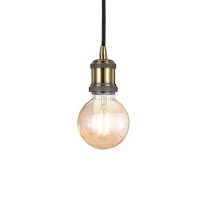 Ideal Lux - Frida - Hanglamp - Metaal - E27 - Zwart-122083-10