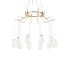 Ideal Lux - Karousel - Hanglamp - Metaal - G9 - Messing-206394-10