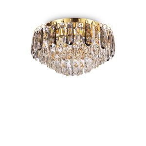 Ideal Lux - Magnolia - Plafondlamp - Metaal - G9 - Goud-241296-10