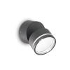 Ideal Lux - Omega round - Wandlamp - Metaal - LED - Grijs-285450-10
