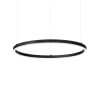 Ideal Lux - Oracle slim - Hanglamp - Aluminium - LED - Zwart-229508-10