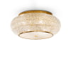 Ideal Lux - Pasha' - Plafondlamp - Metaal - E14 - Goud-165004-10