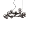 Ideal Lux - Perlage - Hanglamp - Metaal - G9 - Zwart-271385-10
