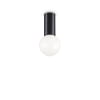 Ideal Lux - Petit - Plafondlamp - Metaal - E27 - Zwart-232980-10