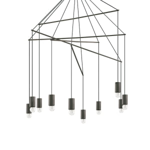 Ideal Lux - Pop - Hanglamp - Metaal - E27 - Zwart-158860-10