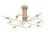 Ideal Lux - Triumph - Plafondlamp - Metaal - E27 - Messing-160313-10