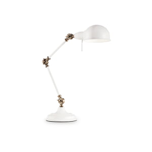 Ideal Lux - Truman - Tafellamp - Metaal - E27 - Wit-145198-10