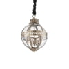 Ideal Lux - World - Hanglamp - Metaal - E14 - Zwart-156316-10