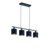 Industriële Hanglamp  Tommy - Metaal - Zwart-R30334079
