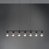 Industriële Hanglamp  Vannes - Metaal - Zwart-R30187032