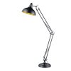 Industriële Vloerlamp  Salvador - Metaal - Zwart-R46061032