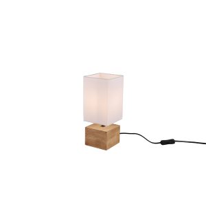 Landelijke Tafellamp  Woody - Hout - Bruin-R50171030