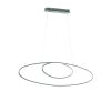 Moderne Hanglamp  Avus - Metaal - Grijs-329010107