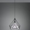 Moderne Hanglamp  Babette - Metaal - Zwart-R30751002