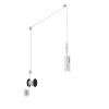 Moderne Hanglamp  Carla - Metaal - Wit-305470131