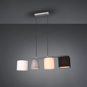 Moderne Hanglamp  Conny - Metaal - Grijs-R30524017