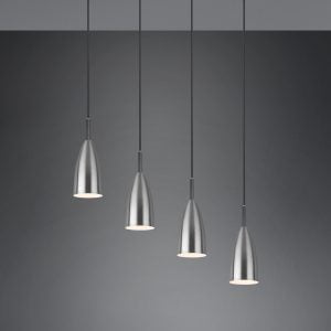 Moderne Hanglamp  Farin - Metaal - Grijs-R30694007
