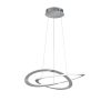 Moderne Hanglamp  Oakland - Metaal - Grijs-321710107