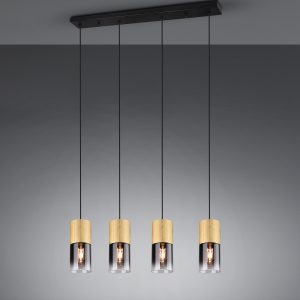 Moderne Hanglamp  Robin - Metaal - Messing-310600454