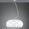 Moderne Hanglamp  Zandor - Metaal - Wit-303500331