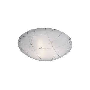 Moderne Plafonnière  Sandrina - Glas - Wit-601200300