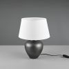 Moderne Tafellamp  Abby - Kunststof - Grijs-R50601901