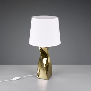 Moderne Tafellamp  Abeba - Kunststof - Goud-R50773479