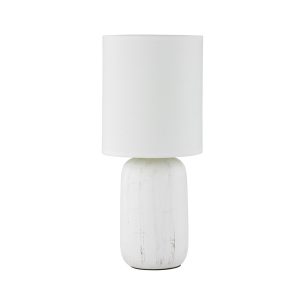 Moderne Tafellamp  Clay - Kunststof - Wit-R50411001