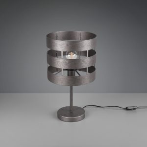 Moderne Tafellamp  Duncan - Metaal - Grijs-R50141067