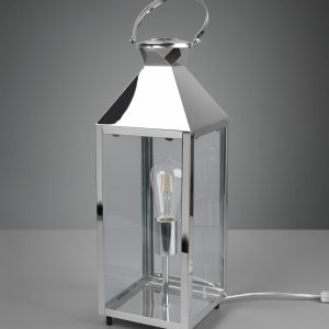 Moderne Tafellamp  Farola - Metaal - Chroom-R50541906