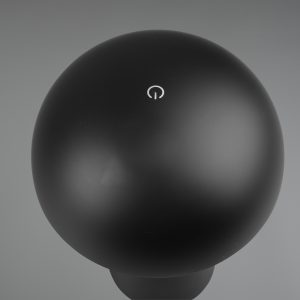 Moderne Tafellamp  Lennon - Kunststof - Zwart-R52176102