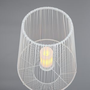 Moderne Tafellamp  Mineros - Kunststof - Wit-R55256901