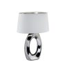 Moderne Tafellamp  Taba - Kunststof - Zilver-R50521089