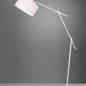 Moderne Vloerlamp  Ponte - Metaal - Wit-401600131