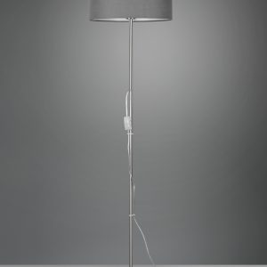 Moderne Vloerlamp  Tarkin - Metaal - Grijs-R40131007