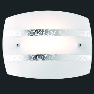 Moderne Wandlamp  Nikosia - Metaal - Zilver-208700189