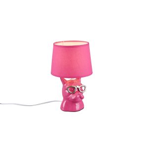 Speelse Tafellamp  Dosy - Kunststof - Roze-R50231093