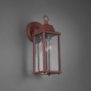 Vintage Wandlamp  Olona - Metaal - Bruin-201960124